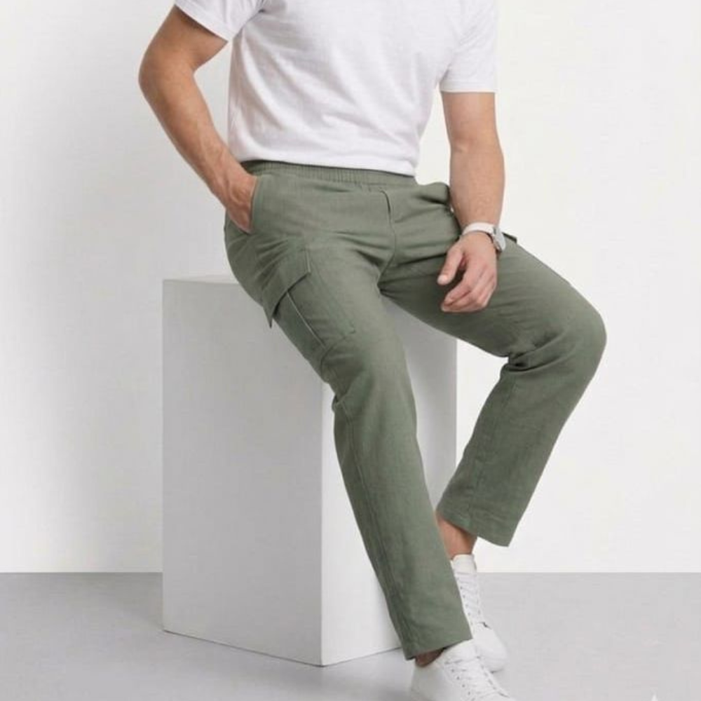 Textured Trousers