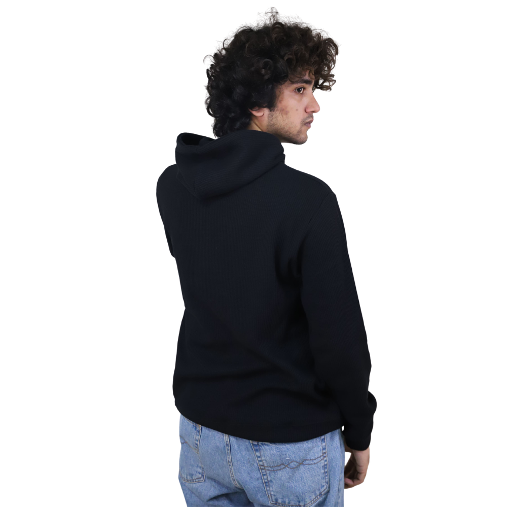 Black Classic Fleece Oversized Hoodie