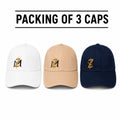 ZAMAH Logo Cap — Pack of 3